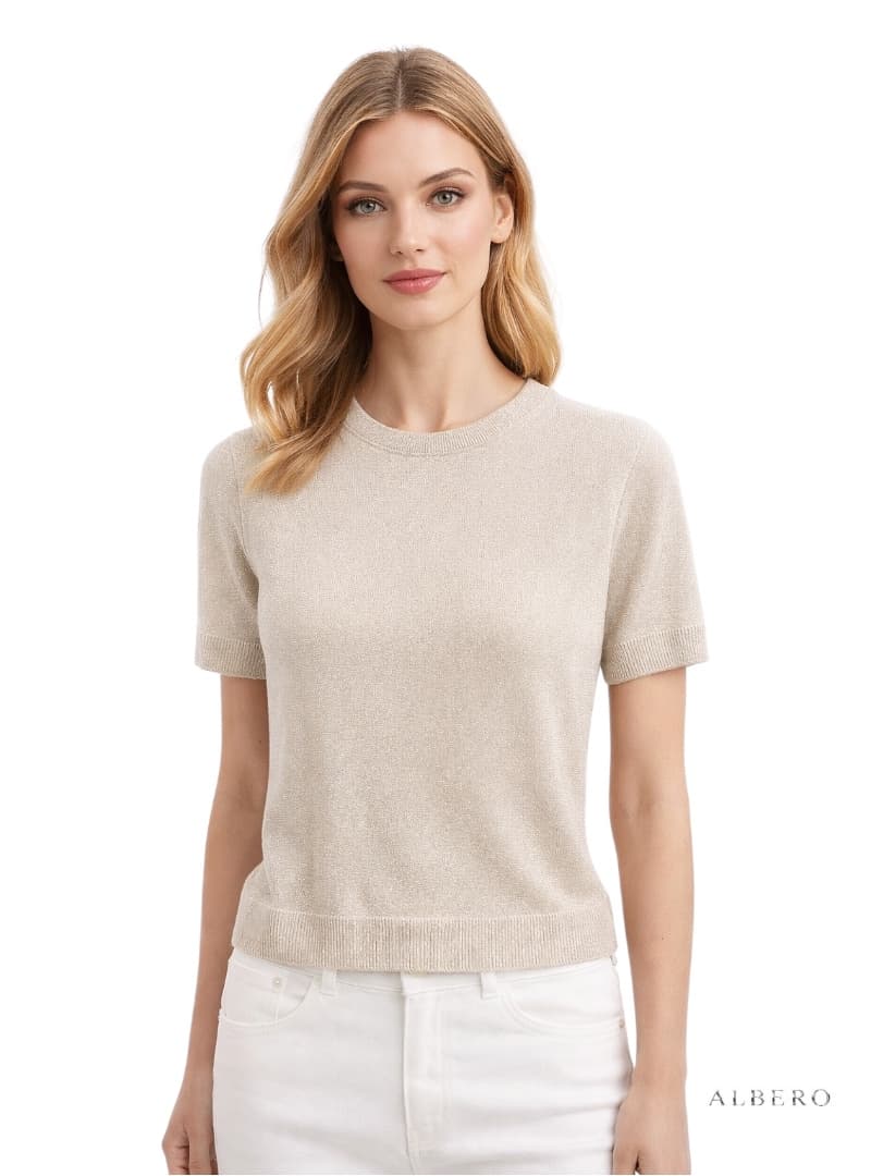 T-shirt in maglia