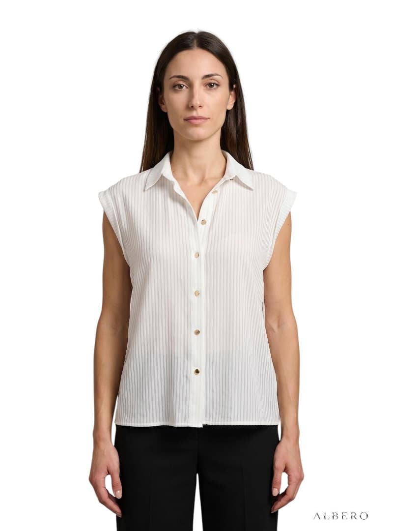Camicia Bottoni Gioiello