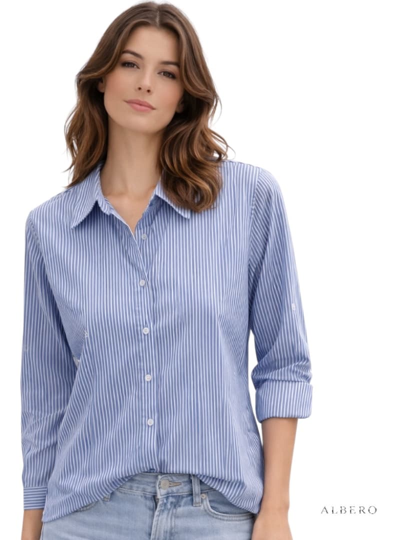 Camicia a righe
