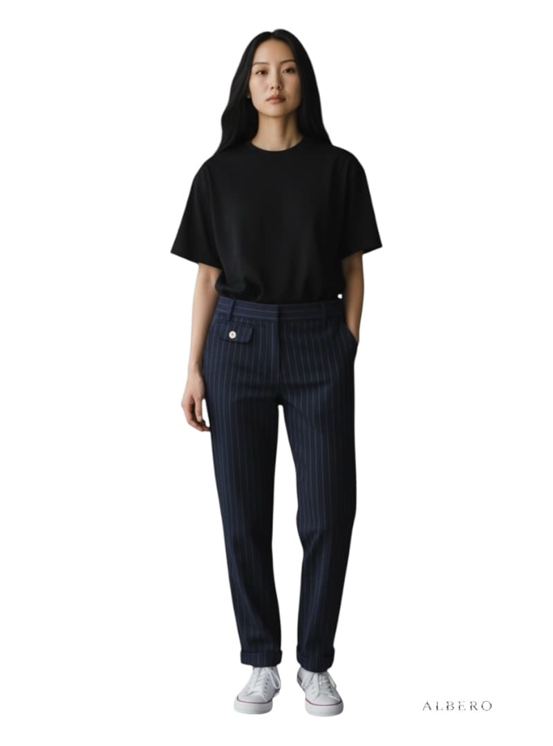 Pantalone tasca filo