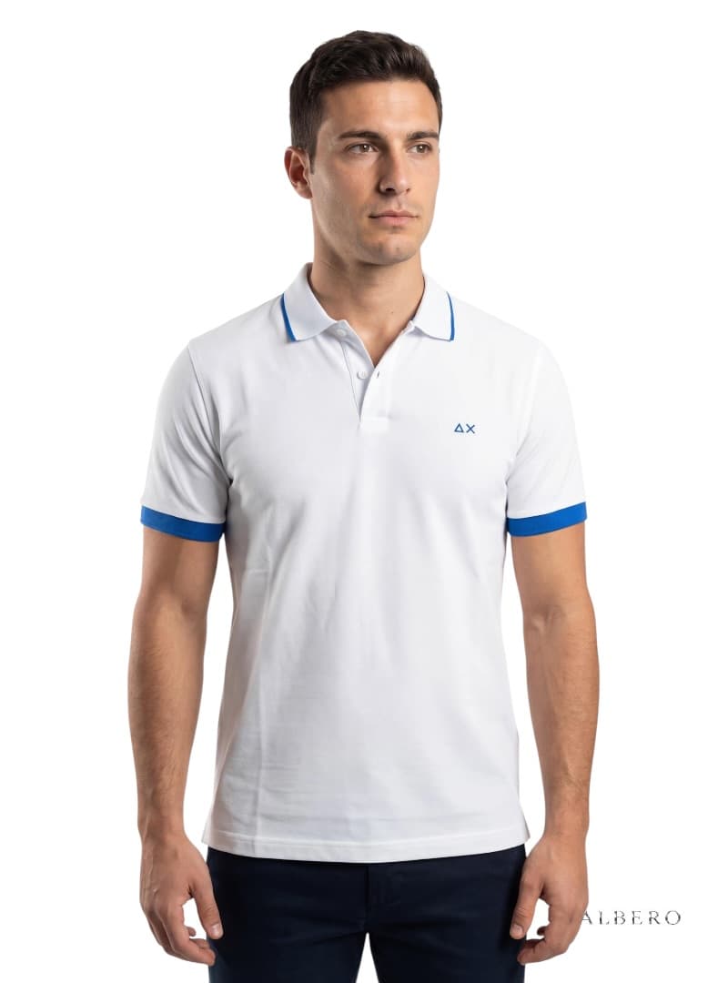 Polo Small Stripe Fluo S/S